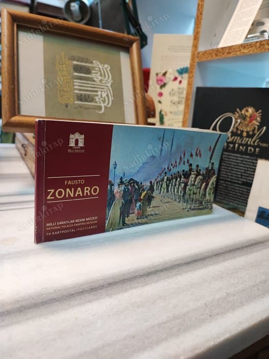 Milli Saraylar resim müzesi 10 Adet Kartpostal Fausto Zonaro Resimleri Kartpostalı
